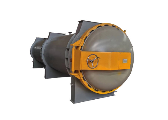 Q345R Kohlenstoffstahl / SS304 Holzbehandlungsanlage Länge 1m-60m (anpassbar)