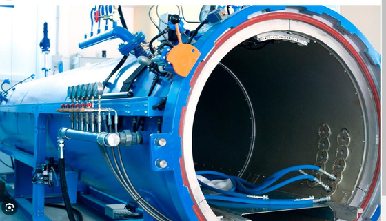 Zusammengesetztes Autoclave Wind- oder Wasseraufkühlung 450 Grad