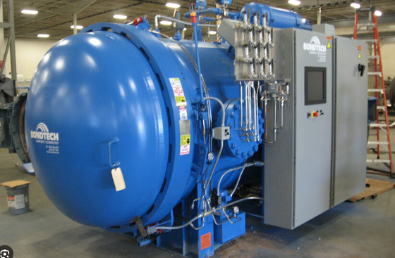 Q345R Zusammengesetzter Härte-Autoclave mit SS304 316 Tank für Kohlenstofffaser