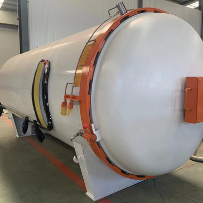 Erinnern Sie den Bediener daran, es rechtzeitig zu behandeln Gummi-Roller-Kanister Gummi- und Kunststoffpartikel Vulkanierung Autoclave