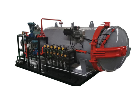 Industrielle Komposit-Autoklavenmaschine Großes Autoclave Vulkanierte Gummiprodukte Autoklavenmaschine