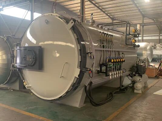 Independent Vacuum Control Safety Interlock System Industrial Carbon Fiber Autoclave Aviation and Aerospace Industry