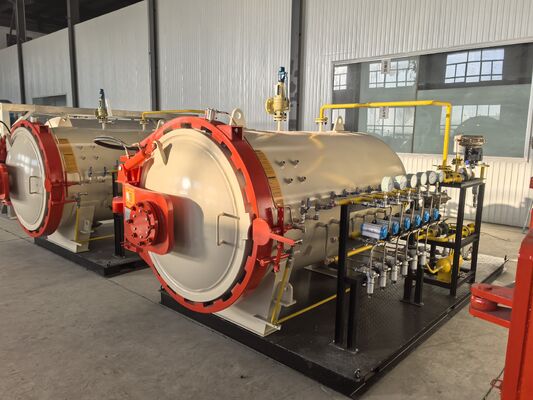 Elektronikindustrie Feld Hydraulische Offene Tür Glasfasermaterial Autoklaven für die Herstellung von Verbundprodukten