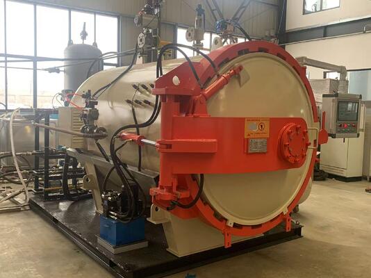 System Carbon Fiber Oven Industrial Composite Carbon Fiber Autoclave High Temperature and Pressure Resistant Material