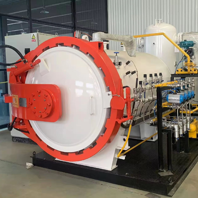 Heavy Duty Pressure Treatment Composite Autoclave With Multi Mode Cooling for Composite Interior Panel Manufacturing Workshop