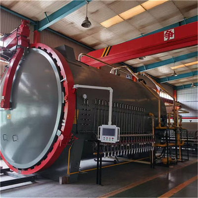 High Temperature Composite Autoclave Electric Heating Pressure Vessel With Water Cooling for Carbon Fiber Parts