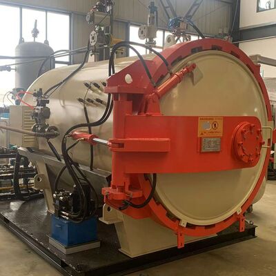 Heizung Autoklave ISO CE zertifizierte Motoren-Kernkomponenten für Schiffszubehör Verhärtung Formgebung mit einfacher Instandhaltung