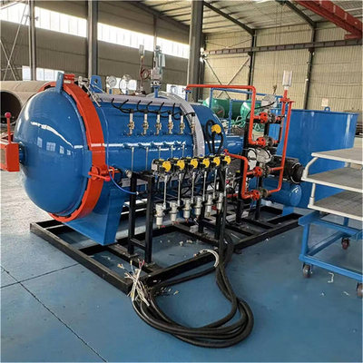 Hochdruck-Autoklav-Härtungssystem für Verbundwerkstoffe mit automatischer Temperaturregelung für Kohlefaser-Prepreg in der Luft- und Raumfahrt